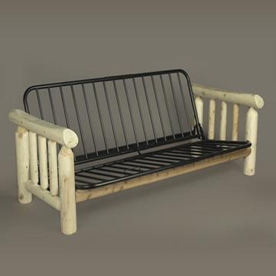 Cedar Wood LogStyle Rustic Futon Frame