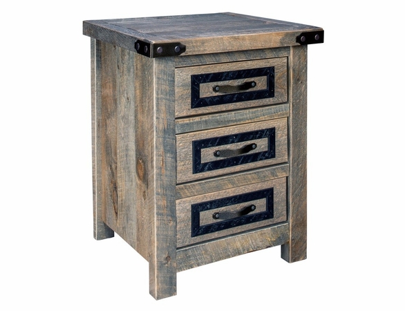 Stonebrook Lodge 3 Drawer Nightstand