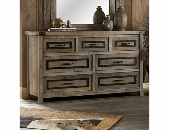 Stonebrook Lodge 7 Drawer Dresser