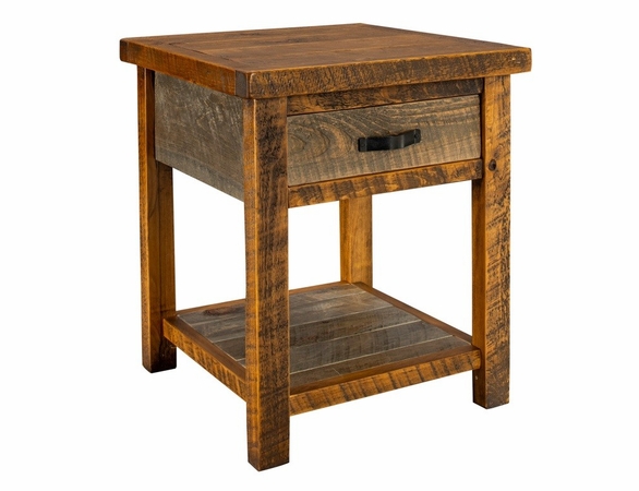 Trailside Timber 1 Drawer Nightstand w/ Shelf