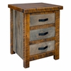 Trailside Timber 3 Drawer Nightstand