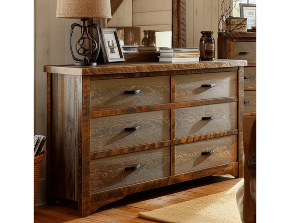 Trailside Timber 6 Drawer Dresser