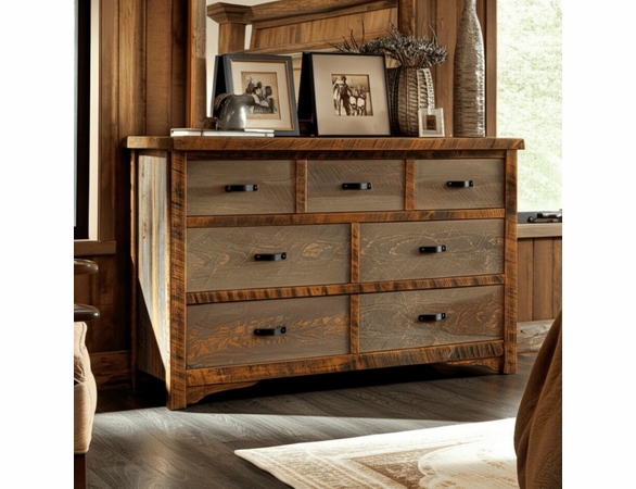 Trailside Timber 7 Drawer Dresser