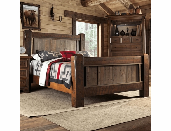 Trailside Timber Coal Creek Bed - Multiple Sizes