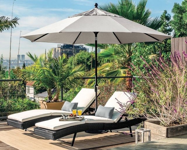 adams patio umbrella stand green Amazon.com : AMT 9 Ft Aluminum Outdoor Market Table Umbrella with Push Button Tilt and Crank, 8 Ribs, Dark : Patio, Lawn & Garden it ensures reliable coverage and long Best Choice Products 10ft 3-Tier