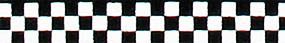 CHECKER - BOARD BEASTIE BAND CAT COLLAR