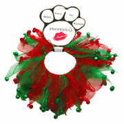 CHRISTMAS SMOOCHER COLLARS - BELLS - 4 SIZES