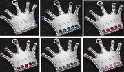 Crown Pet Tags - 2 side engraved SPECIAL SALE