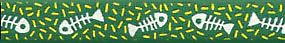 Fish Bones Beastie Band Cat Collar