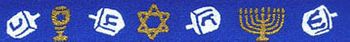 HANUKKAH BEASTIE BAND CAT COLLAR