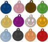 HAPPY  " SMILEY FACE"  PET ID TAG - ALUMINUM