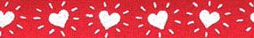Hearts Beastie Band Cat Collar