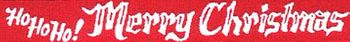 Merry Christmas Beastie Band Cat Collar