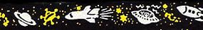 Outer Space Beastie Band Cat Collar