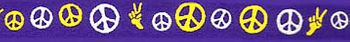 PEACE SIGN BEASTIE BAND CAT COLLAR