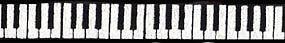 Piano Keys Beastie Band Cat Collar