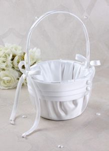 Audrey Collection Flower Girl Basket