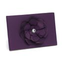Purple Wedding Guest Book