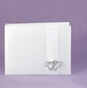 Linked Hearts Wedding Guest Book