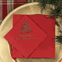 Holiday Christmas Napkins