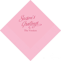 Season's Greetings Napkins(100ct.): Christmas Party Supplies