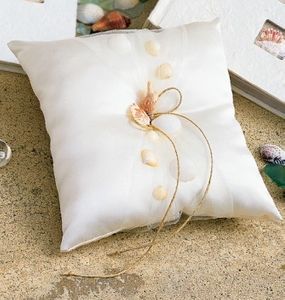 Seashore Collection Wedding Pillow