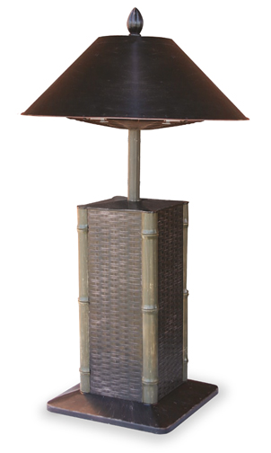 Endless Summer Sumatra Electric Tabletop Patio Heater Lamp - Patio Comforts