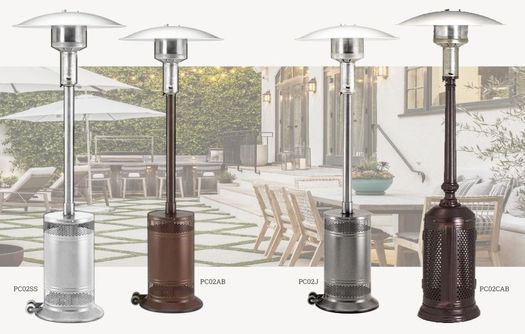 Patio Comfort Heaters! PC02AB Portable Patio Comfort Propane Heater 