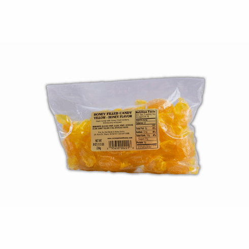 1/2 lb. Bag, Honey Candy, Plain - Yellow