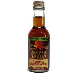 1.7 oz. Maple Syrup-Glass Bottle