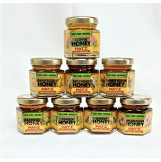 1.75 oz. Hex Naturals: Clover-Orange Blossom-Buckwheat-Cranberry Blossom-Basswood-Tupelo-Locust-Wildflower (See Drop Down \/)