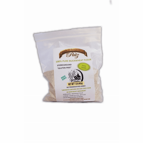 1 lb Bag Pure Buckwheat Flour