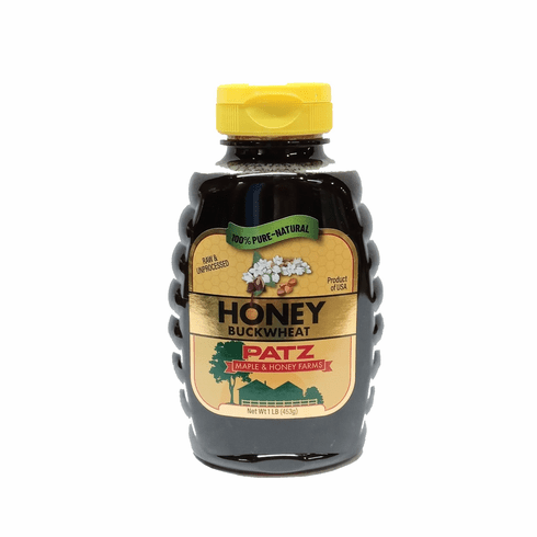 1 lb. Liquid Honey, Plastic Jar, Buckwheat