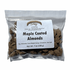 7 Ounce Maple Coated Almonds