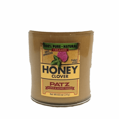 8.5 oz. Clover Creamed Honey, Glass Jar