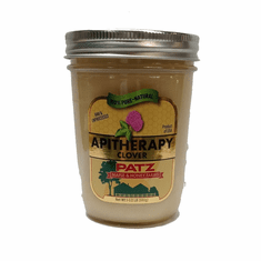 Apitherapy Honey-Clover 1-1/2 lb. glass jar