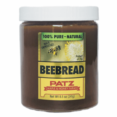 Beebread 8.5 oz glass jar