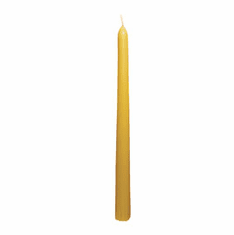 Beeswax Candle, Tapered 10" 