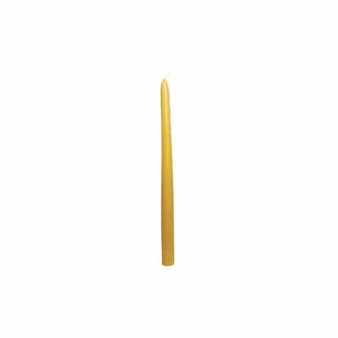 Beeswax Candle, Tapered 11.5" 