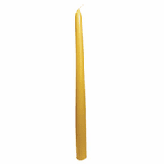 Beeswax Candle, Tapered 11.5" 