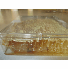 Clover Comb Honey w/some pollen in cells