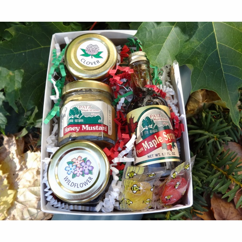 Gift Box-Maple Syrup & Honey Sampler
