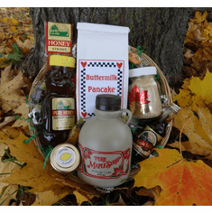 Maple Syrup, Maple Sugar & Honey Gift Basket