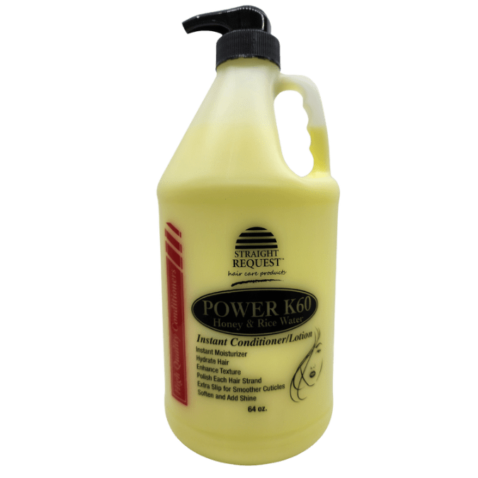 Straight Request Power K60 Gold Honey & Rice Water Conditioner 64 fl