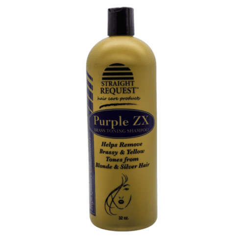 Straight Request Purple ZX Shampoo 32  fl. oz.