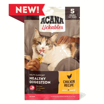 ACANA Lickables Chicken Cat Treats 0.5oz, 5ct