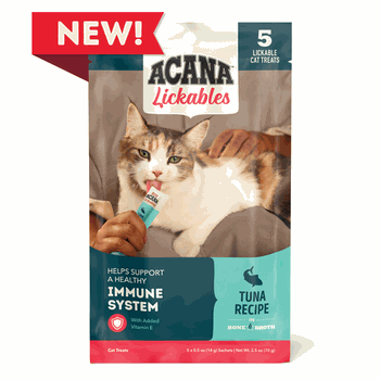 ACANA Lickables Tuna Cat Treats 0.5oz, 5ct