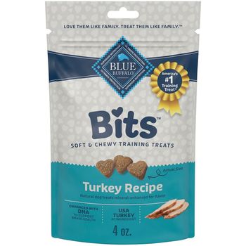 Blue Buffalo Blue Bits Turkey Training Dog Treats 4oz