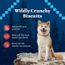 Blue Buffalo Wilderness Trail Treats Salmon Biscuits Grain Free Dog Treats 10oz