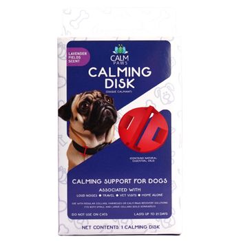Calm Paws Calming Disk Dog Collar Attachment